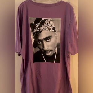 2Pac All Eyez on Me Purple Tee Size XXL